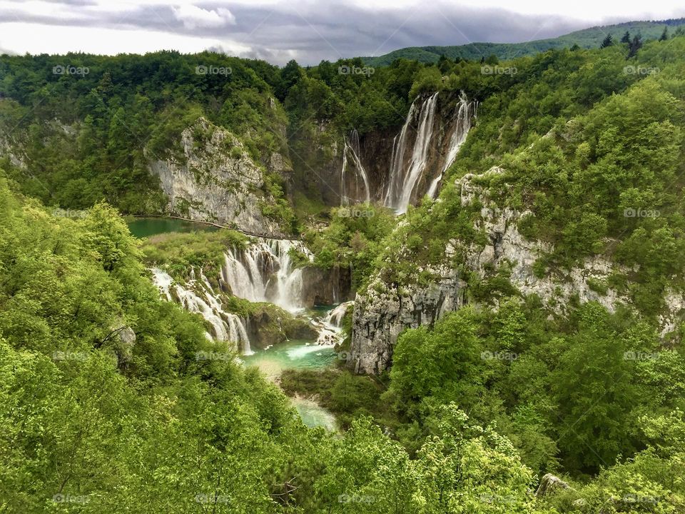 Riviera of waterfalls 