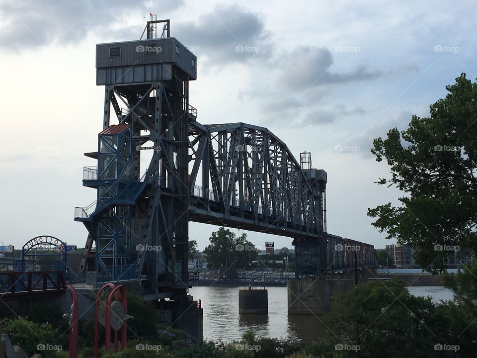 Junction Bridge in Little Rock, Arkansas 