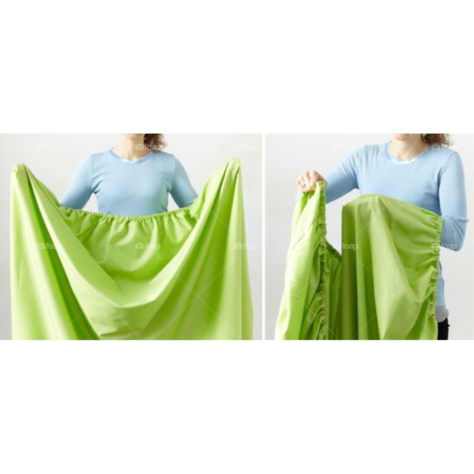 How to fold fitted sheets
