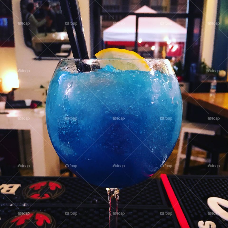 To create best shapes of blue in your drinks 
