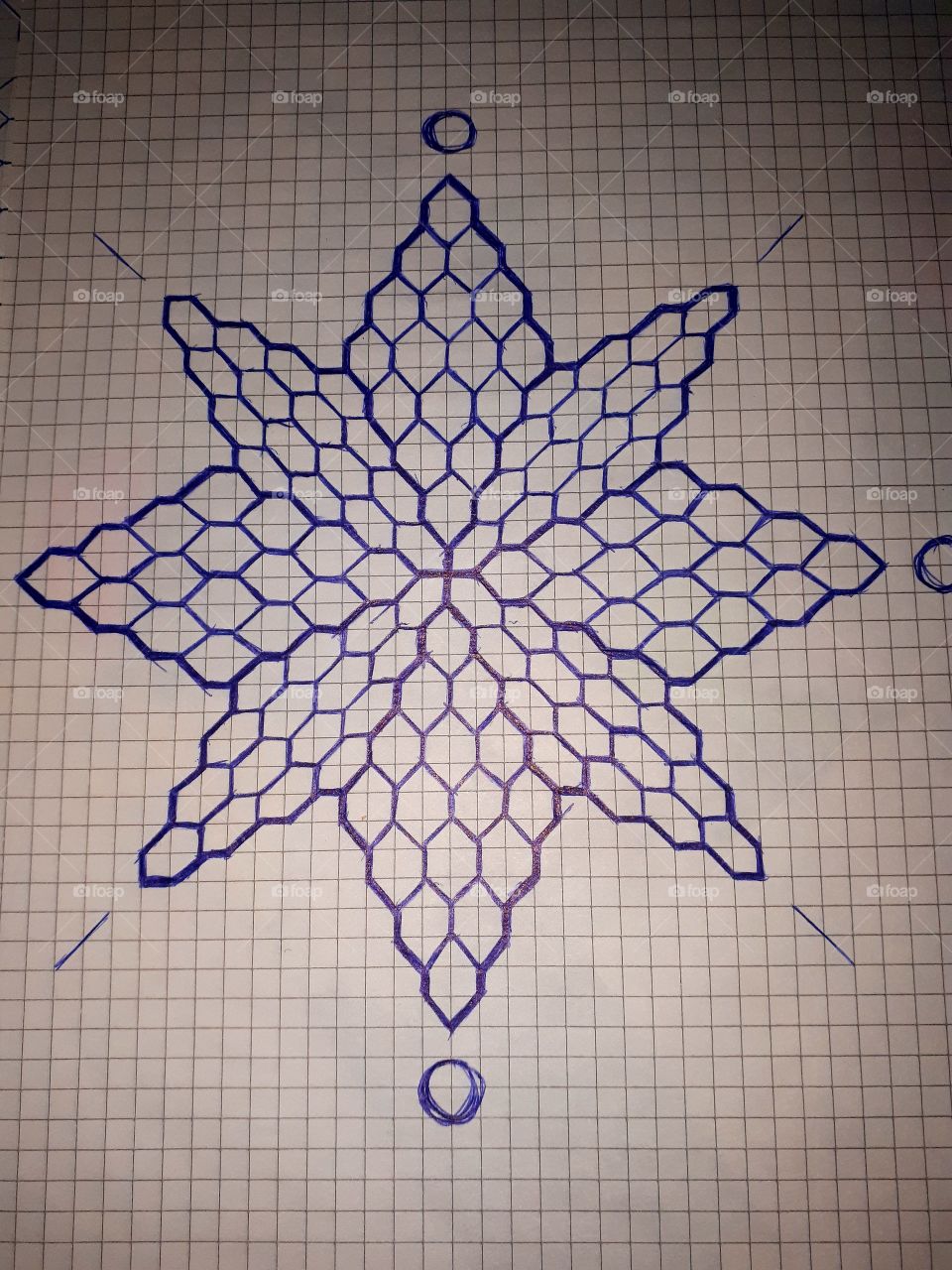 my drawing of the star