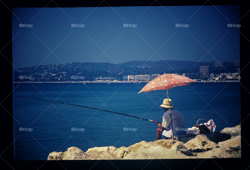 Beach. South of France