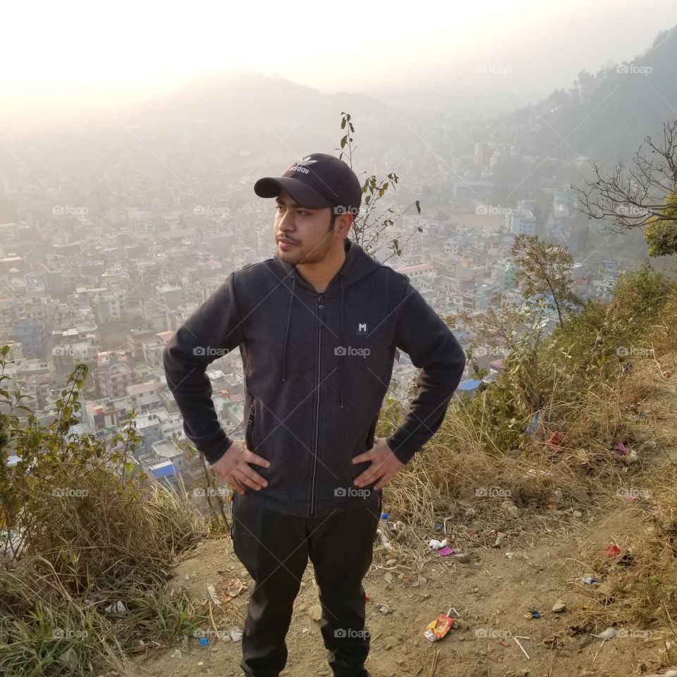 hiking time in chandragiri hills kathmandu