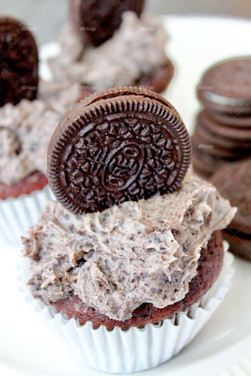 Oreo cupcakes