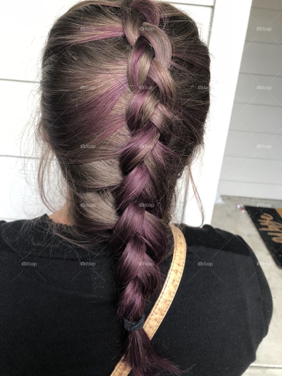 Purple hair