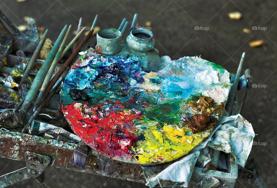 Colour palette. Colour palette