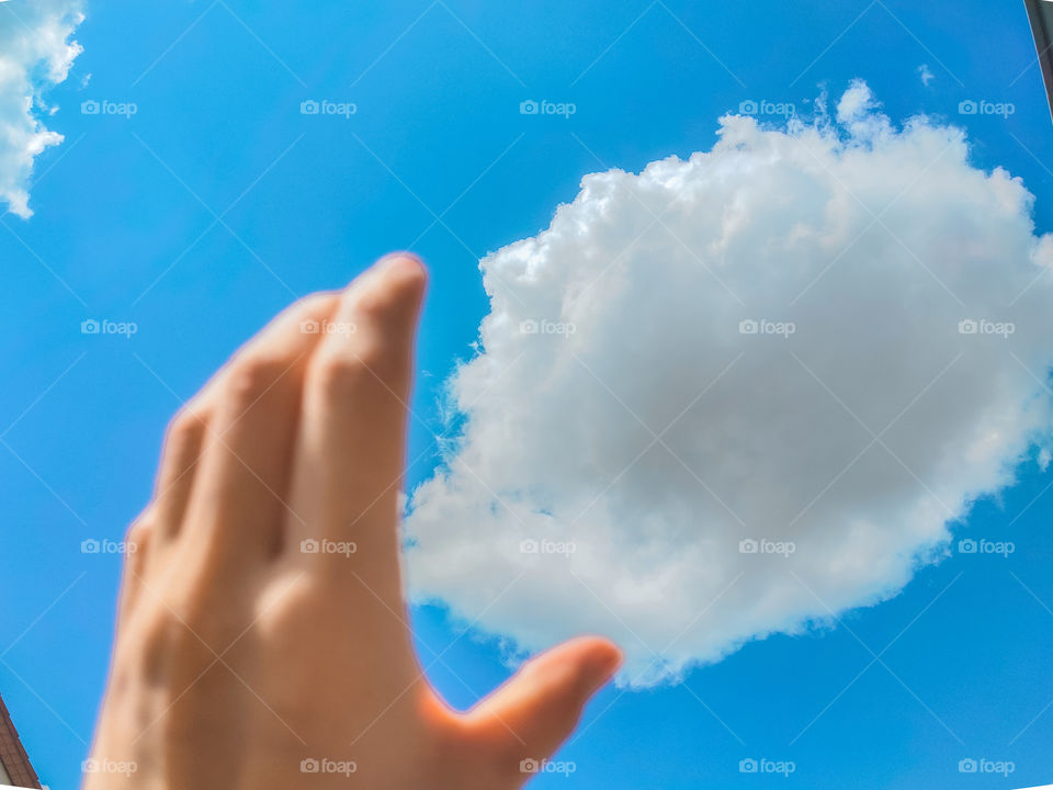 Touch the cloud