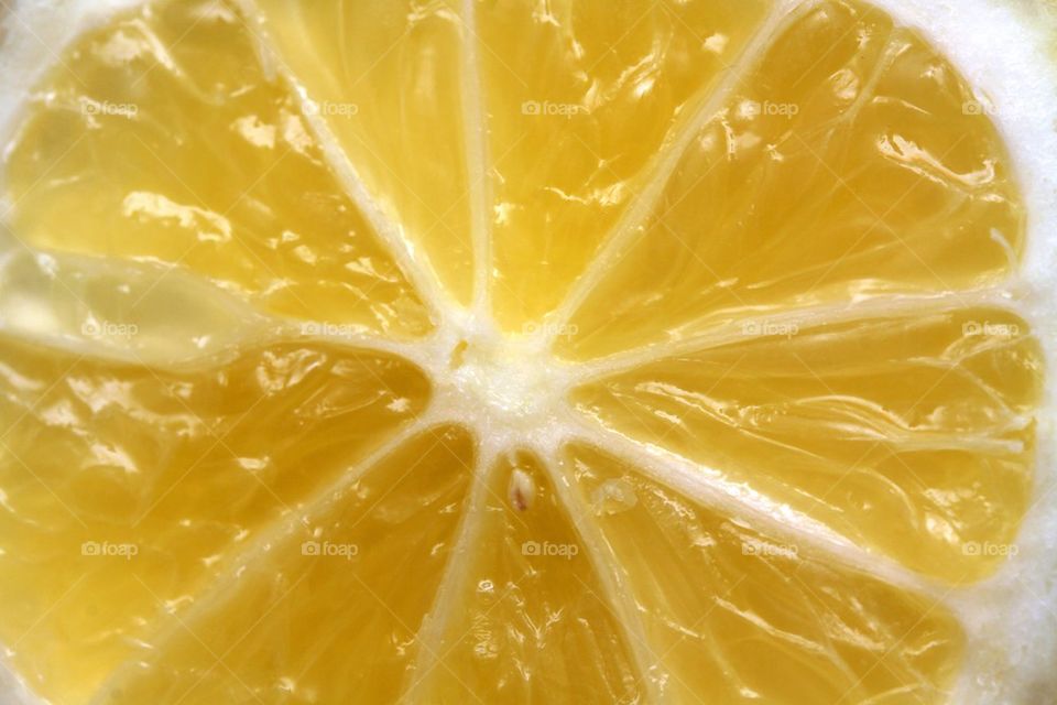 Slice of lemon