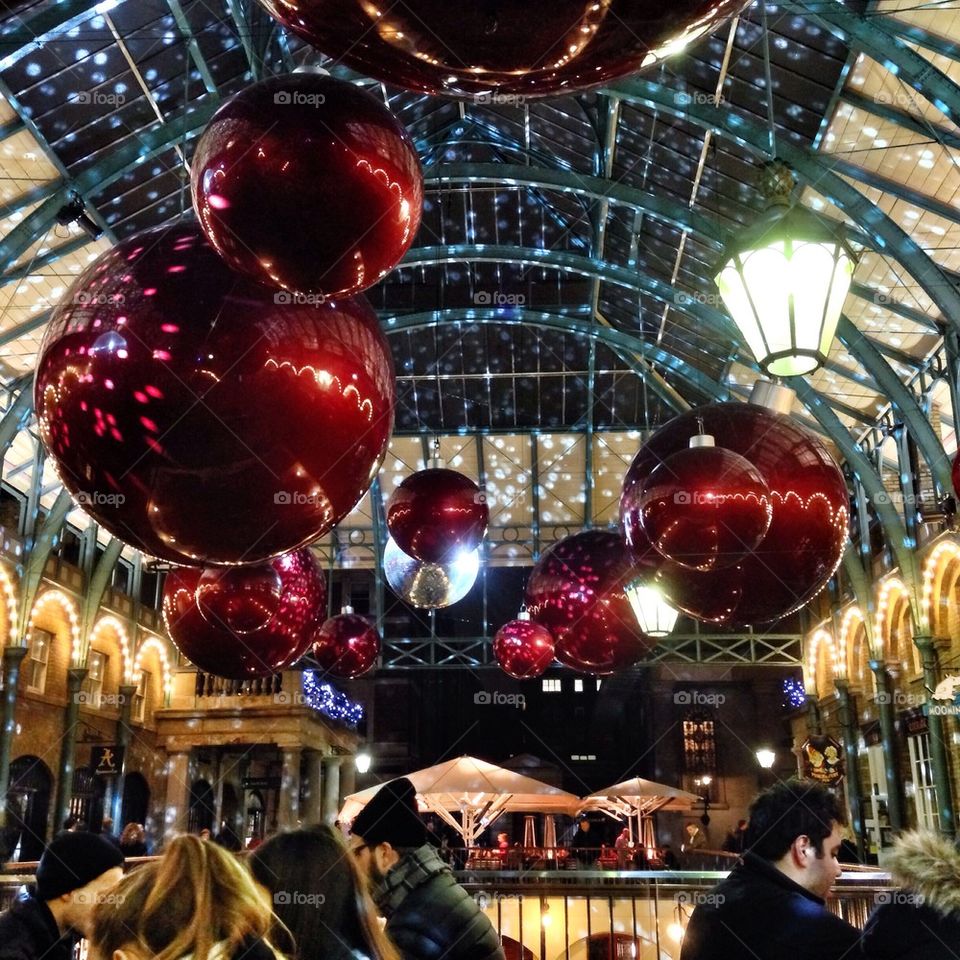 Christmas in covent garden