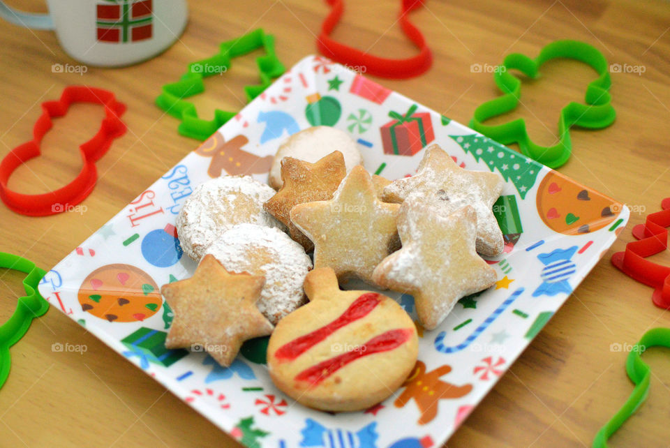 Preparing snacks for Santa