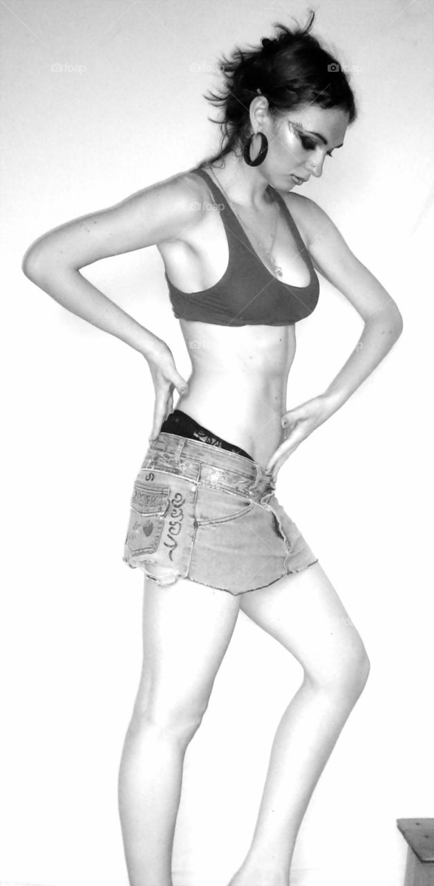 When she was really happy