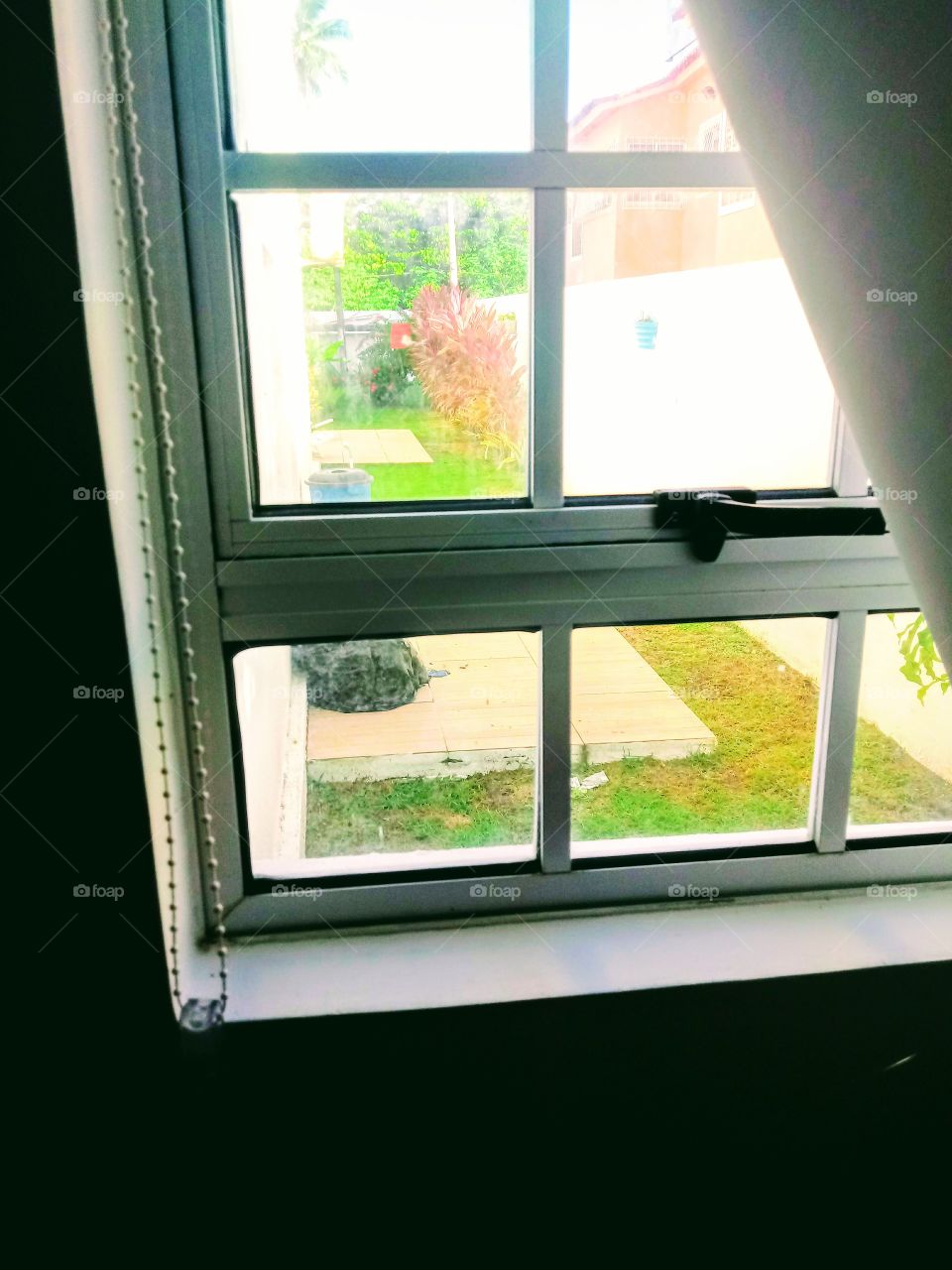 Bela vista da janela