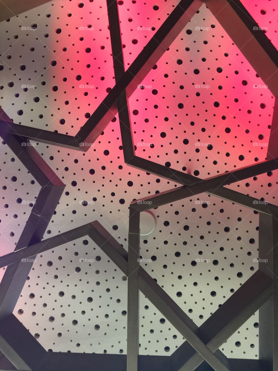 The ceiling of Burj Khalifa is so amazing..