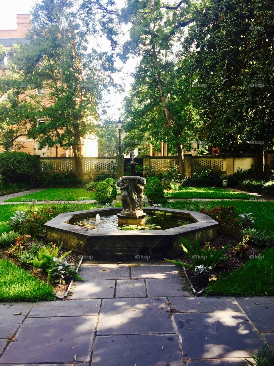 Savannah Historical courtyard 