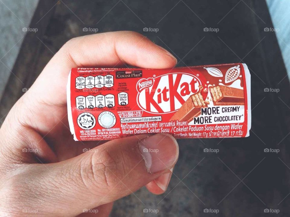 Thing to break thing to Kitkat