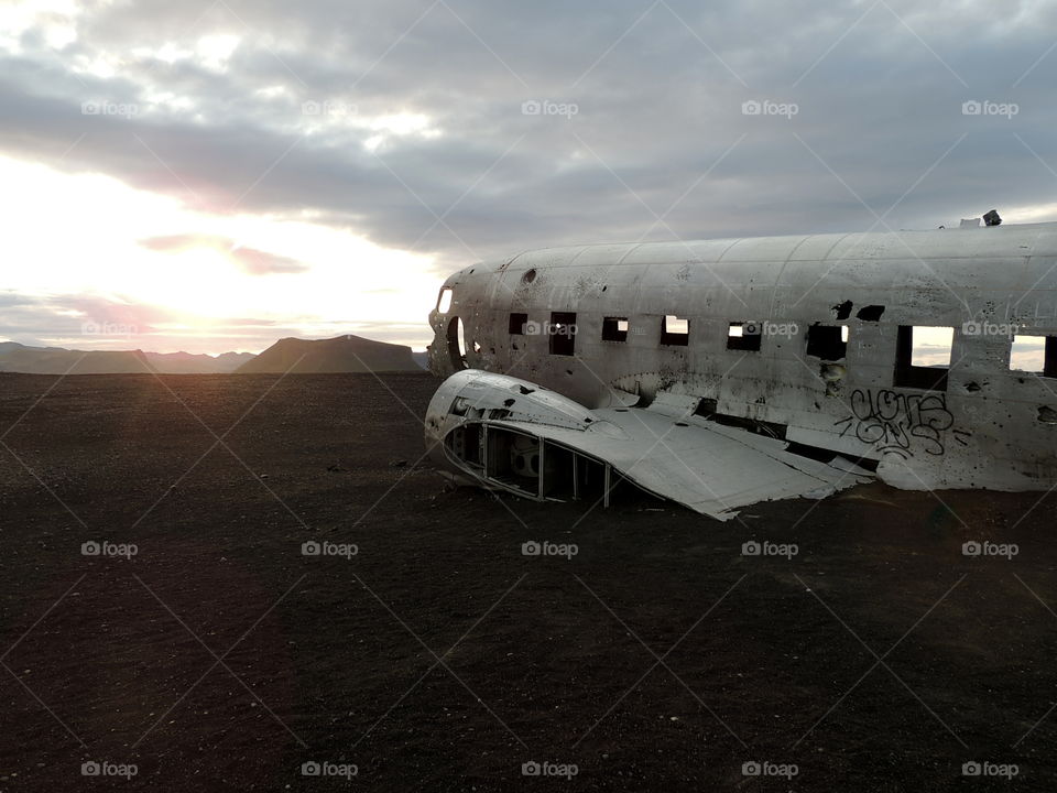 The Americain crash plane ✈️