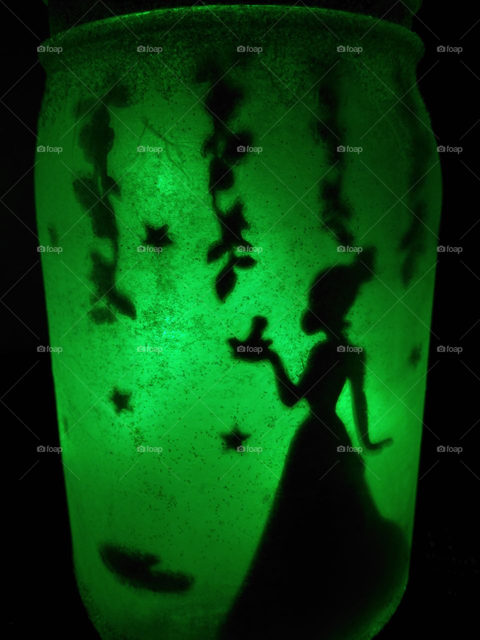Disney Inspired Silhouette Lantern