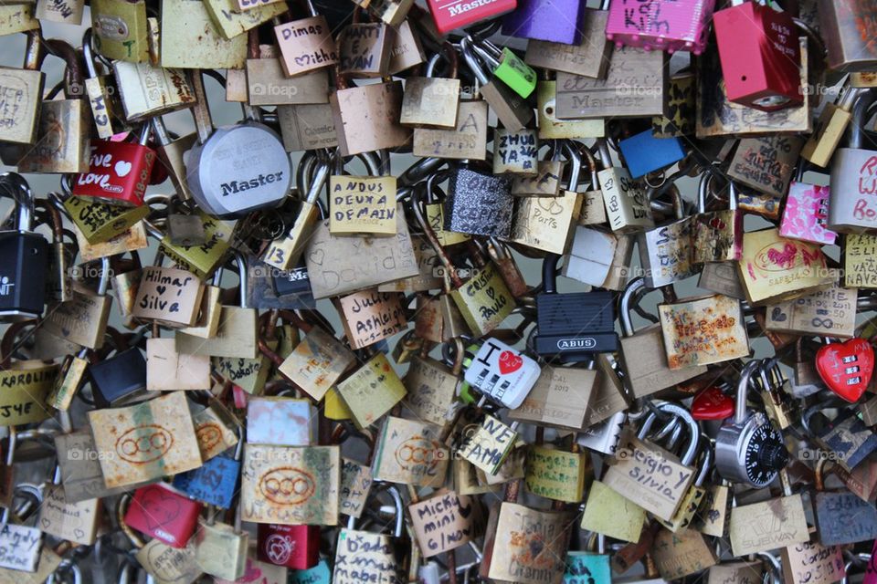 Locks in Paris 