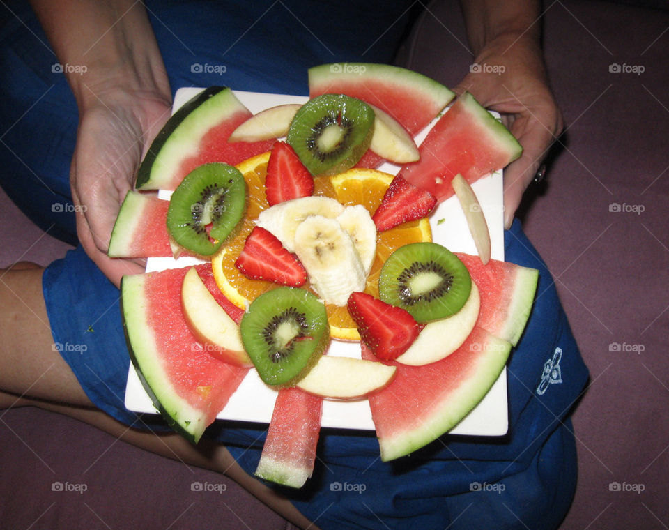 Fresh fruit desert