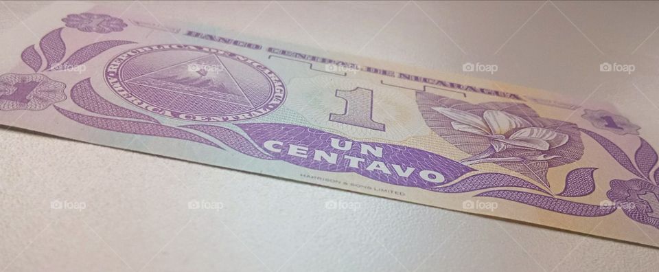 One centavo Nicaragua