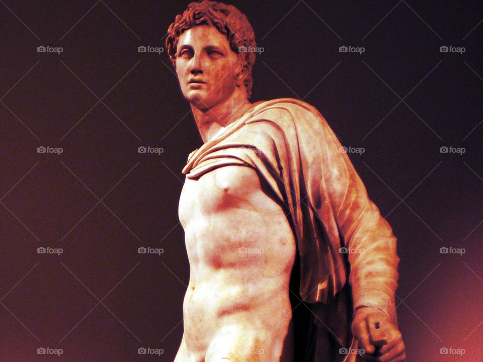Warrior  ( National Archaeological Museum of Naples).