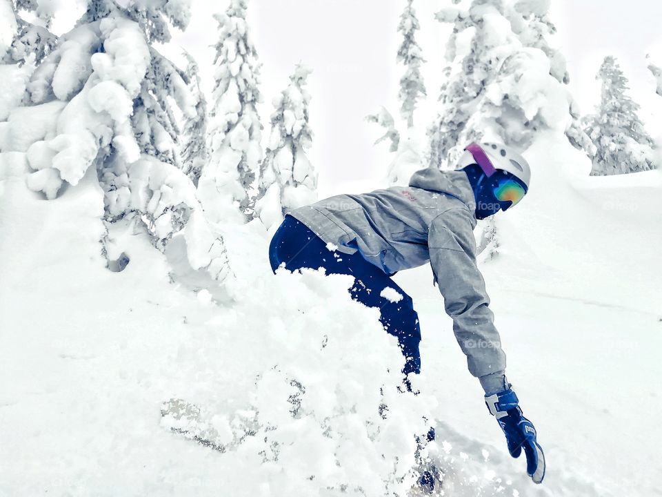 Snowboard girl