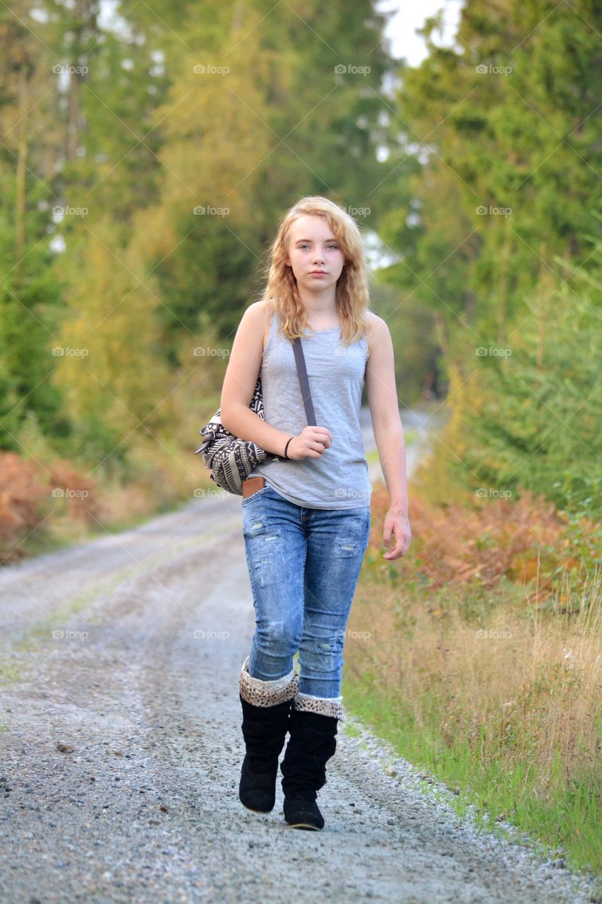 Nature, Outdoors, Girl, Woman, Summer