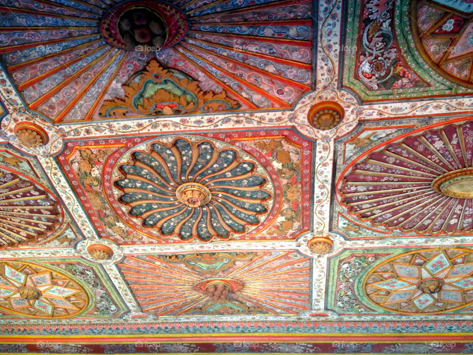 Tiled ceiling, Bastion 23, Algiers