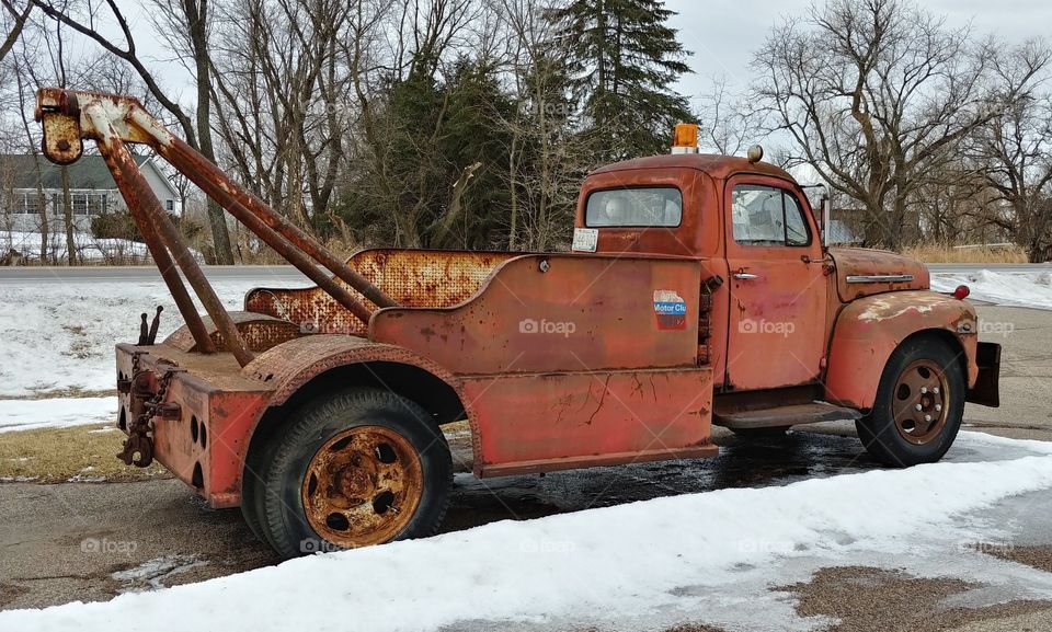 50s Tow Truck