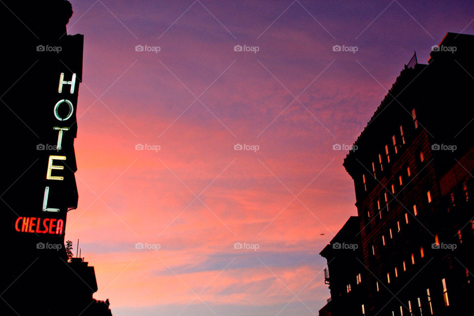 sky city summer sunset by javidog