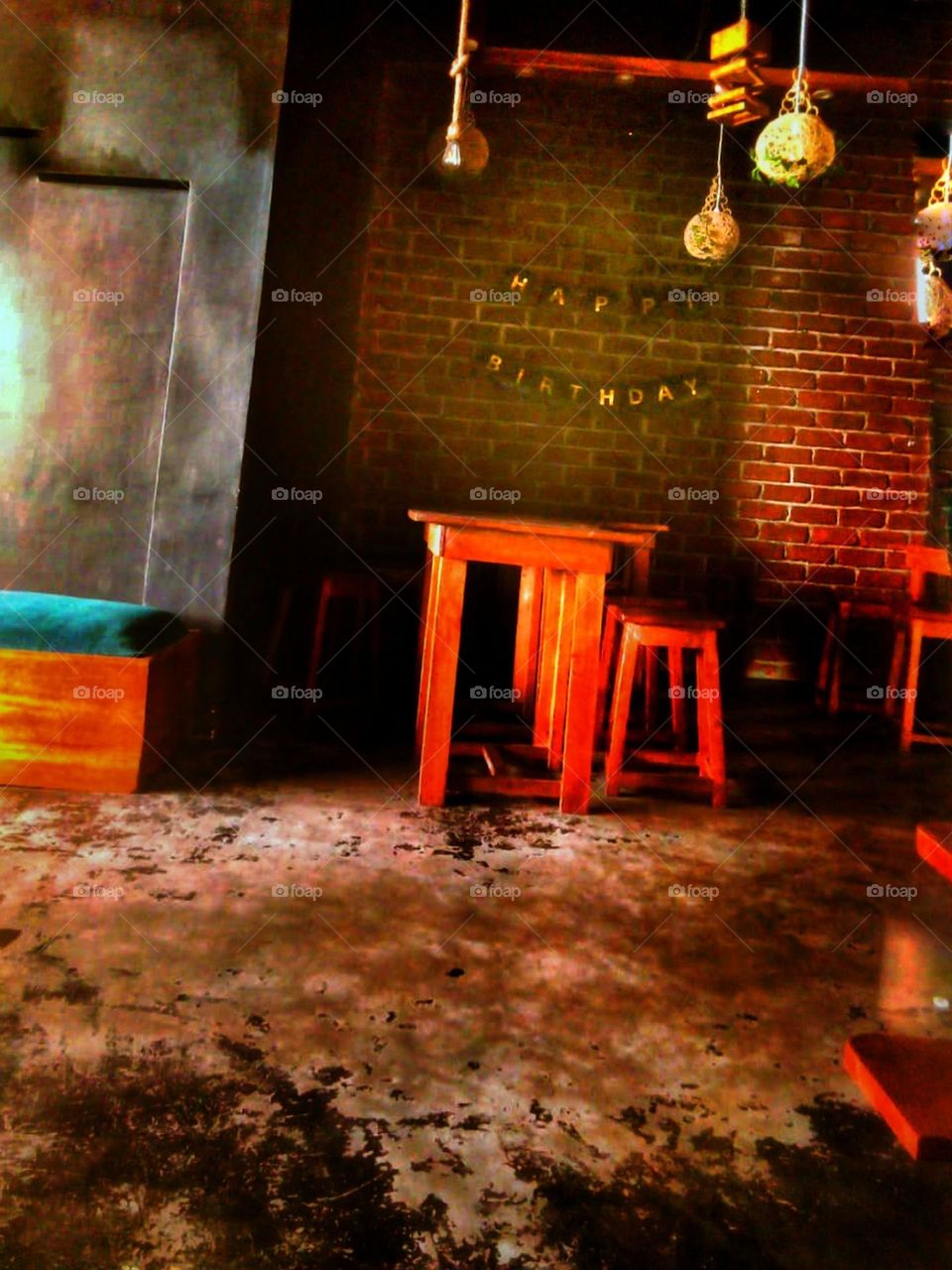 a restaurant in a rural area