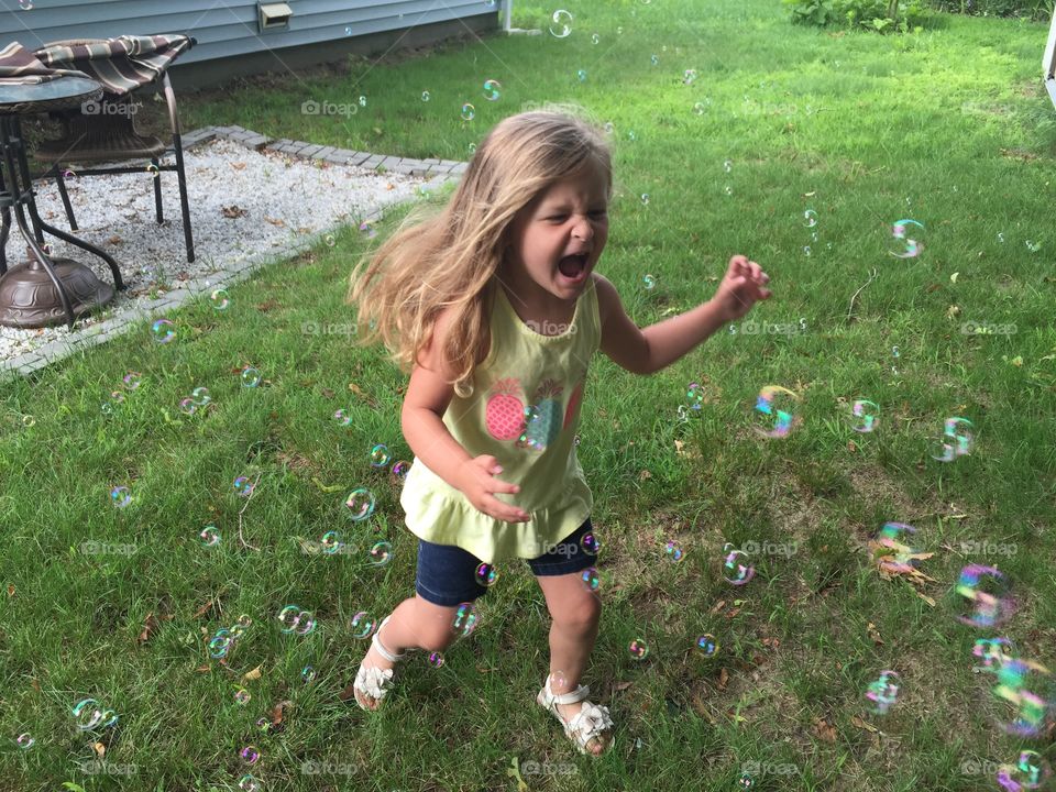 Bubbles!. Just a fun activity and some great pictures
