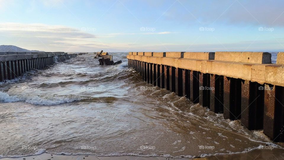 Sea🩵 Breakwater 🩵 Architecture 🩵