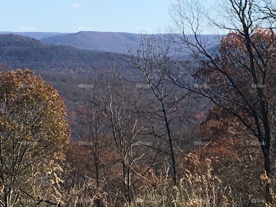 A beautiful sunny day perfect for sightseeing! The fall colors are gone and the looks of winter are here.
