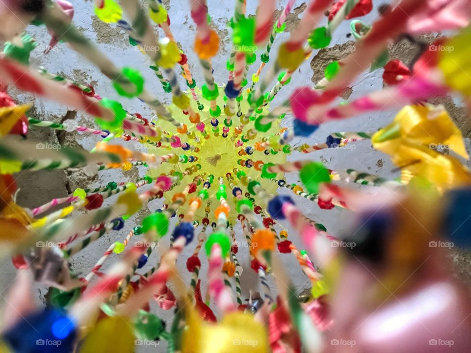 Beautiful image of plastic hanging decorative items india