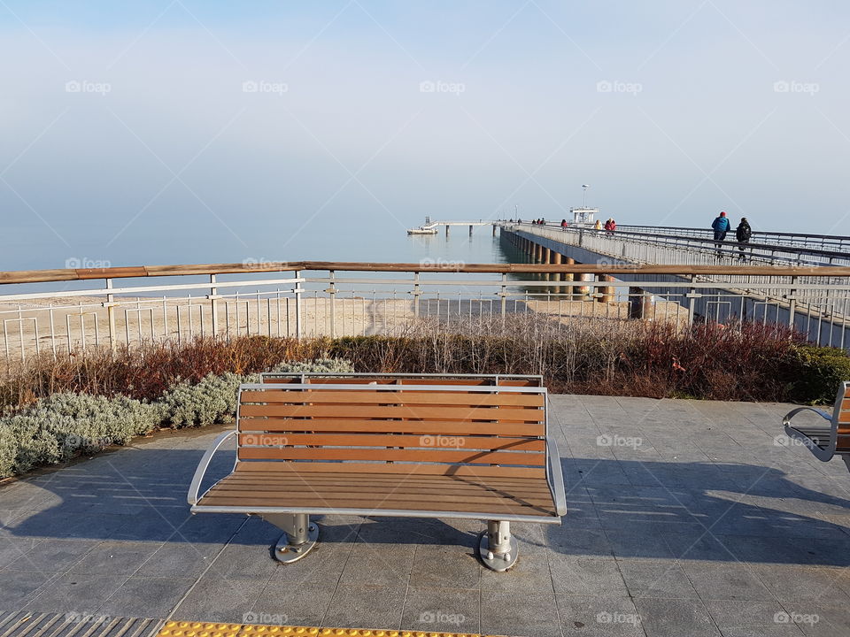 Bench at the bridge