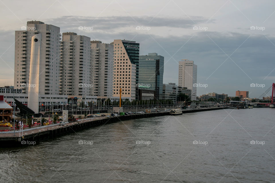 Rotterdam skyline