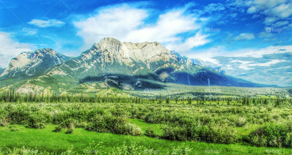 Alberta mountains 