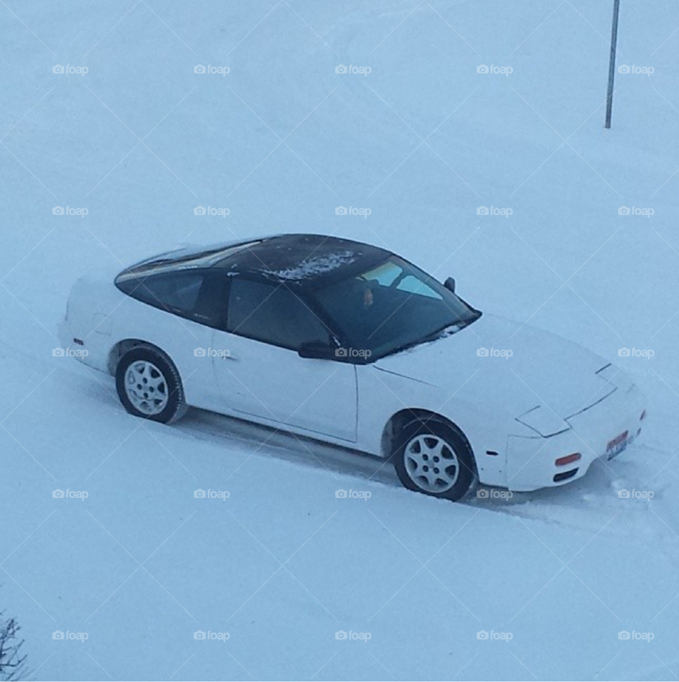 240 in the snow