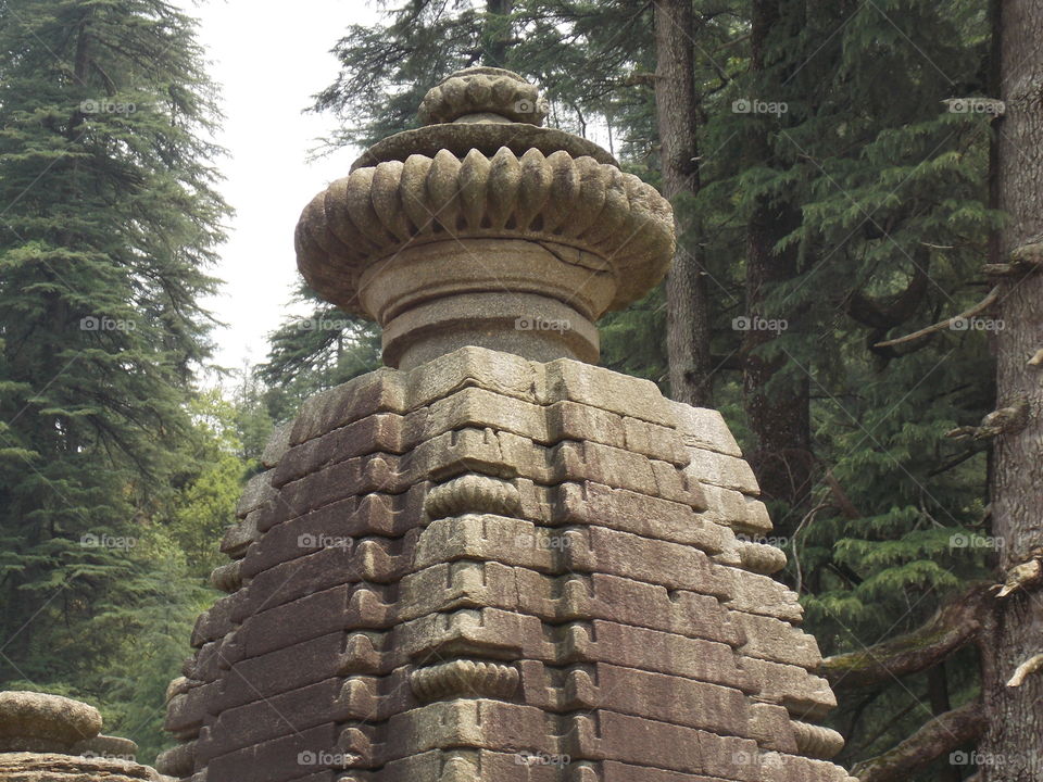 historical temple in jageshwar Ranikhet Nainital India