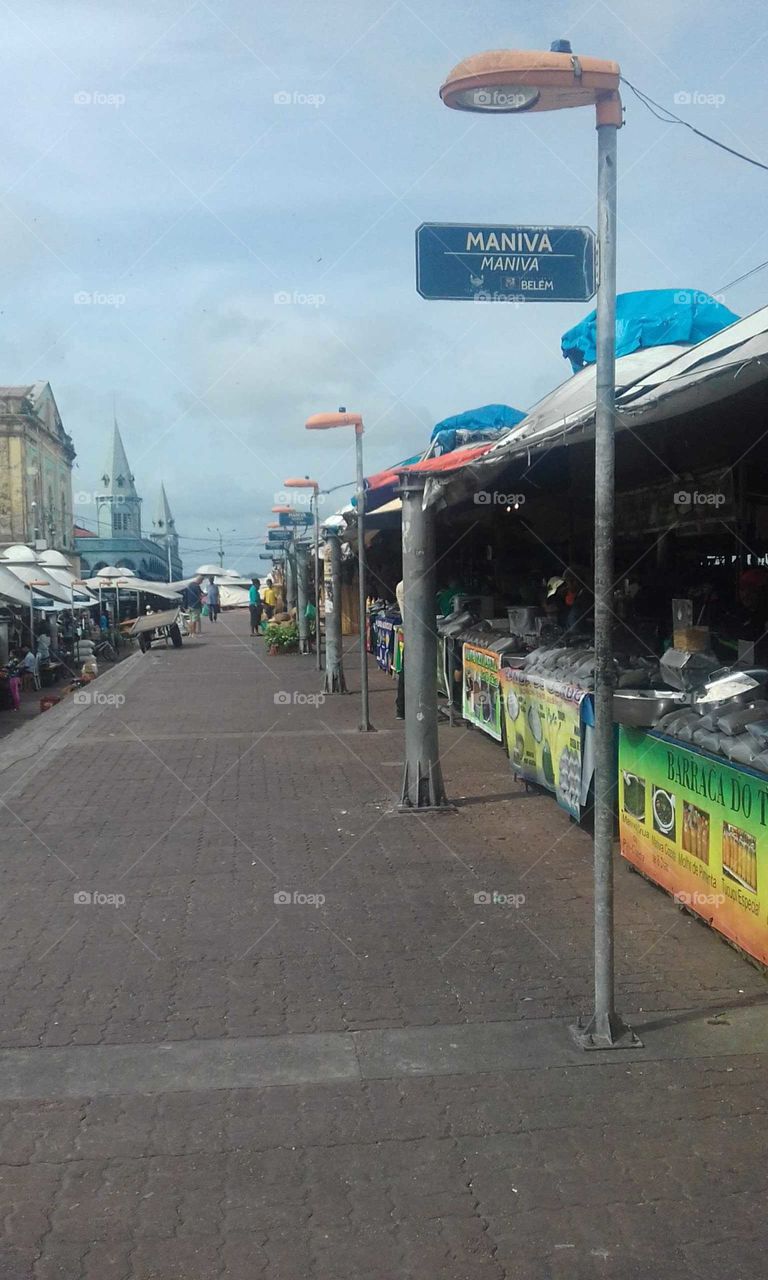 Um pedacinho  do Mercado Ver-o-Peso em Belém do Pará,lugar espetacular!