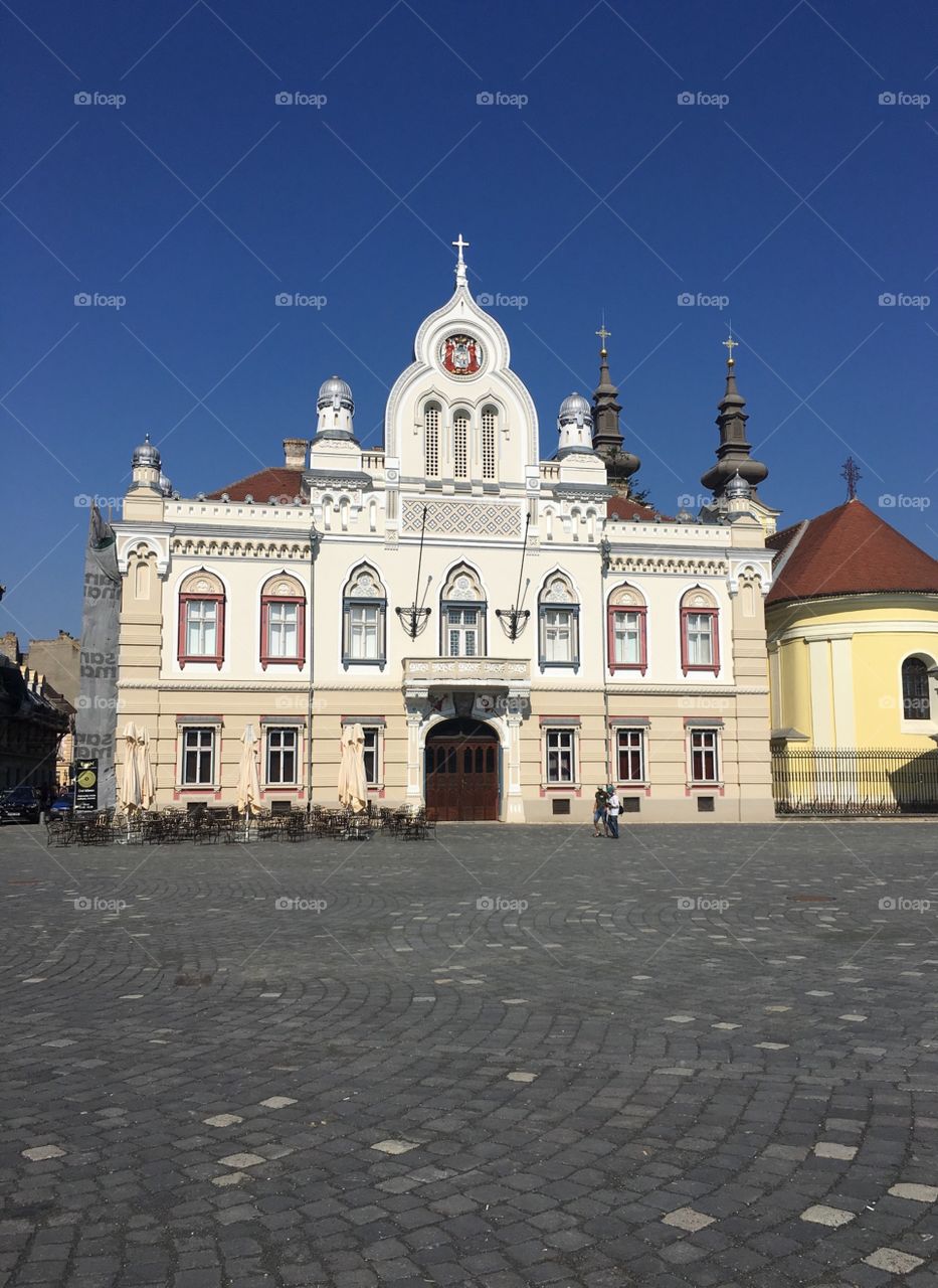 Romanian town 