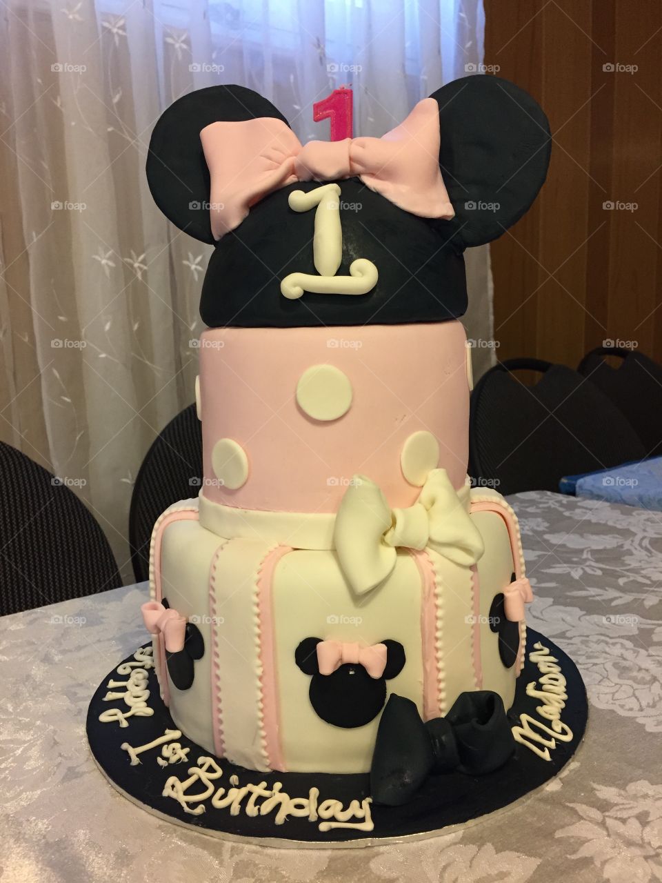 Minnie Mouse Birthday Cake