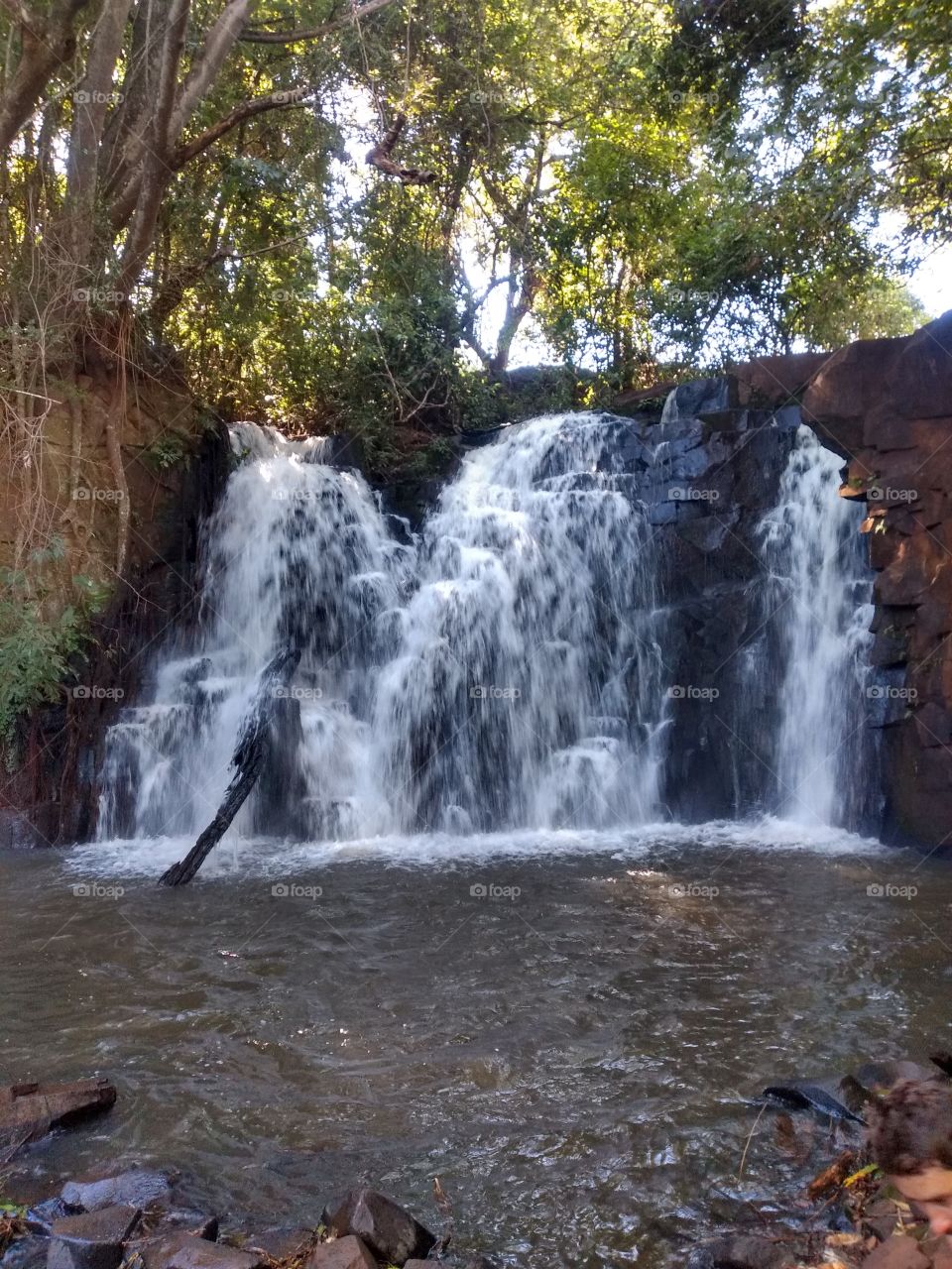waterfall welcome foap