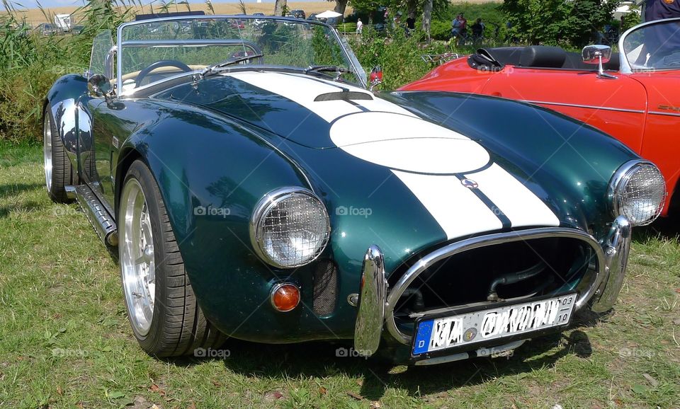 Car, Vehicle, Chrome, Classic, Hood