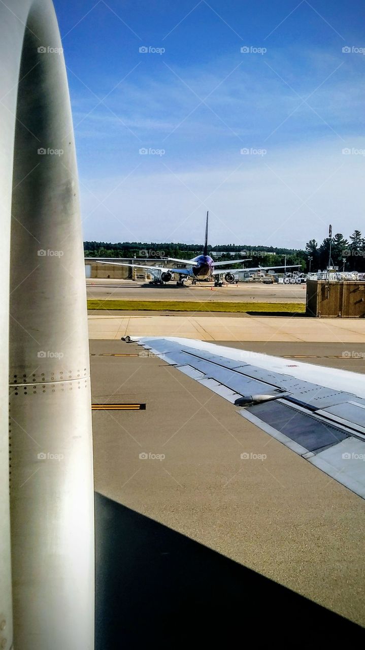 waiting our turn in Manchester