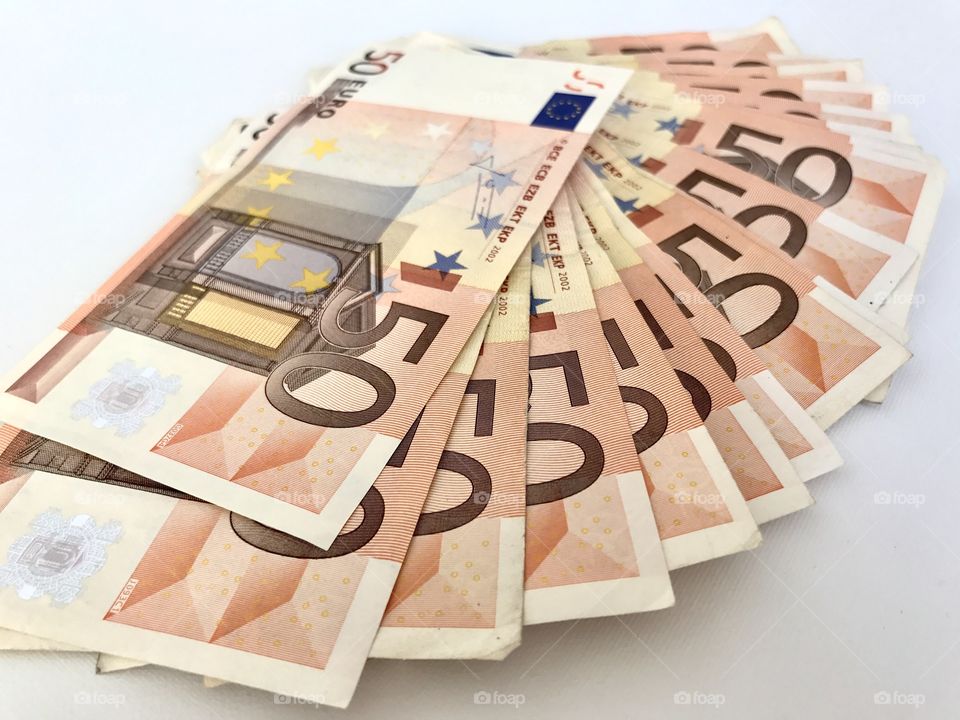 Money fifty euro 