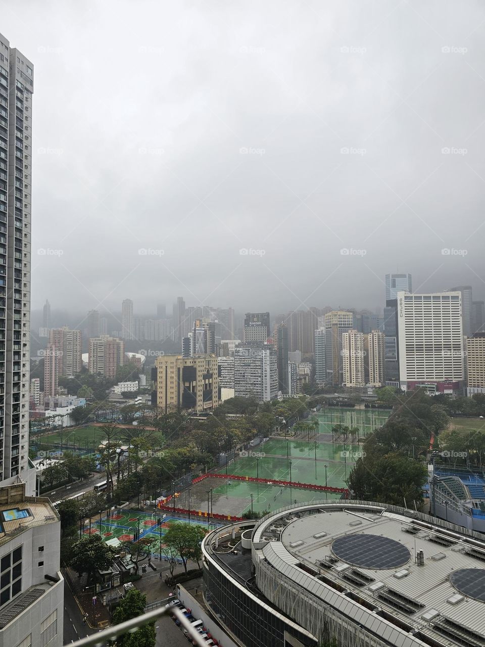 Gloomy Hong Kong