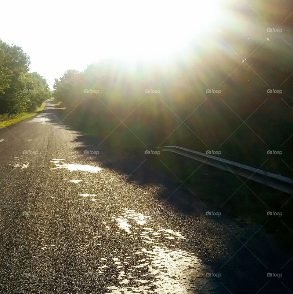 Sunshine and Back roads