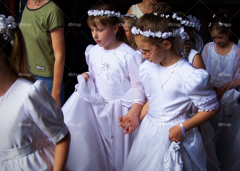 Initiates into the Jasna Góra Monastery in Częstochowa, Poland, where the Black Madonna of Częstochowa, also known as Our Lady of Częstochowa, is a revered icon. 